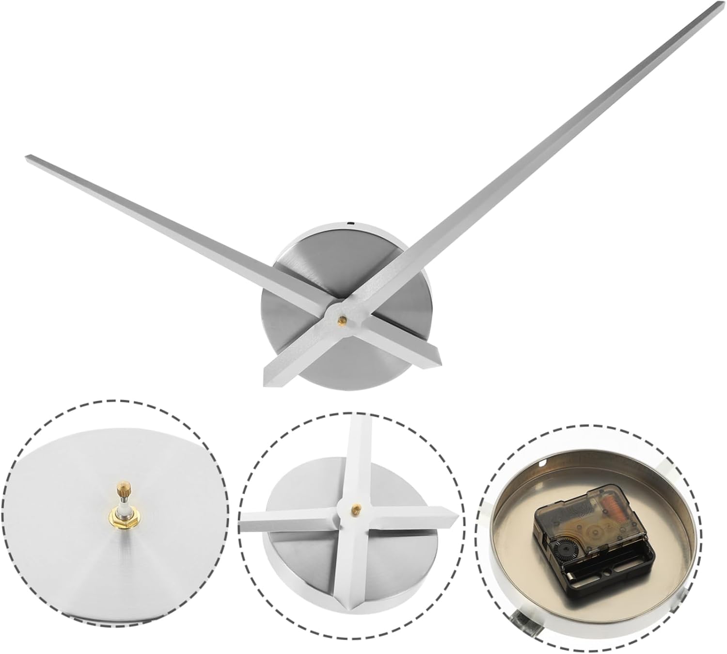 Amosfun Large Wall Clock Hands Kit