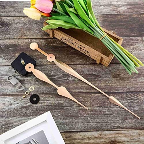 Generic 12-Inch Wall Clock Movement Easy-to-Use Replacement Part