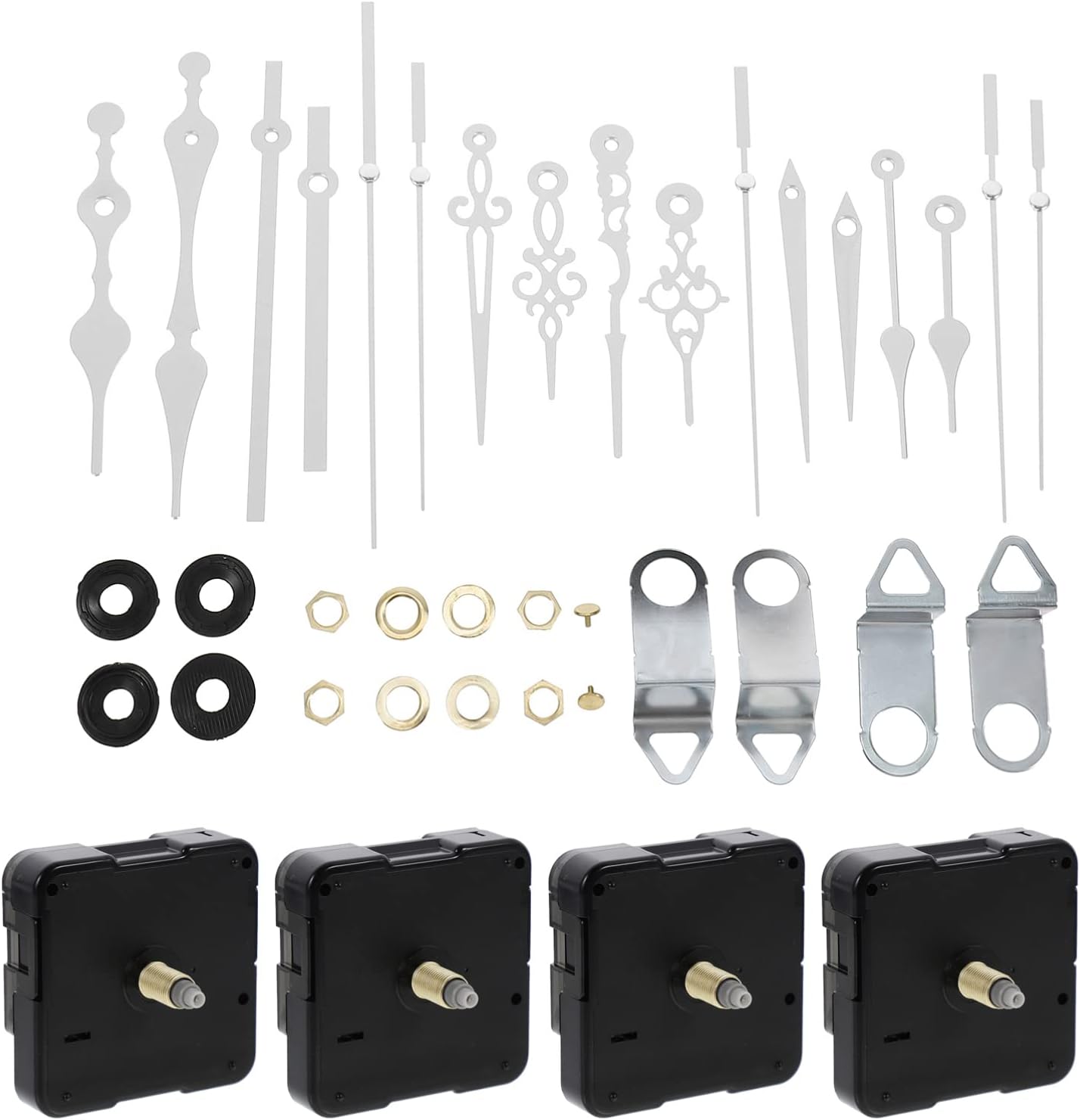 Angoily 4 Set Creative Clock Movement Mechanism Set