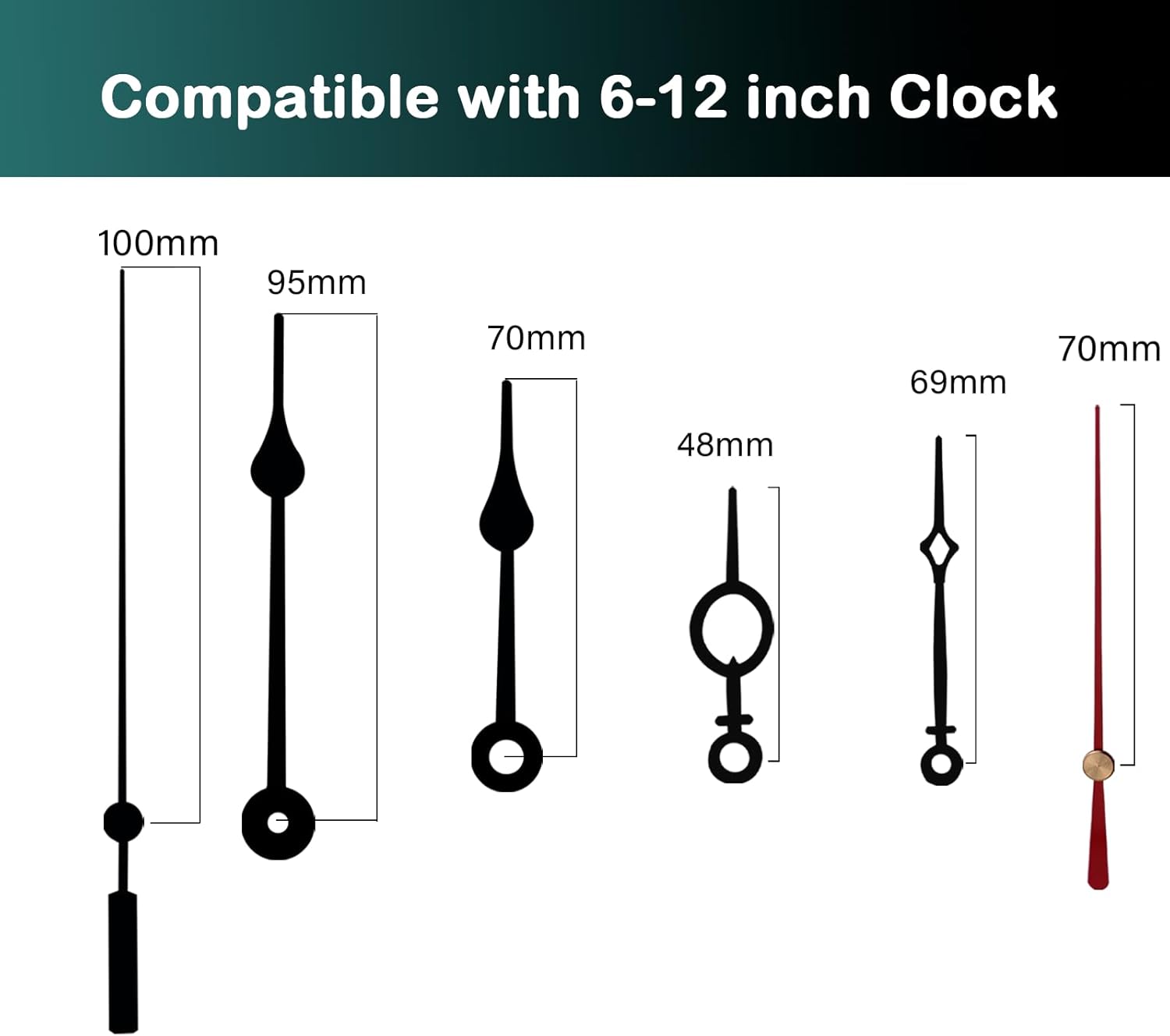 32mm Quiet Clock Movement Mechanism