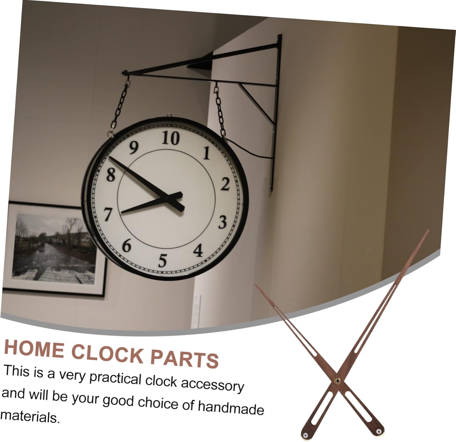 DIY Clock Parts Replacement Wooden Clock Hands
