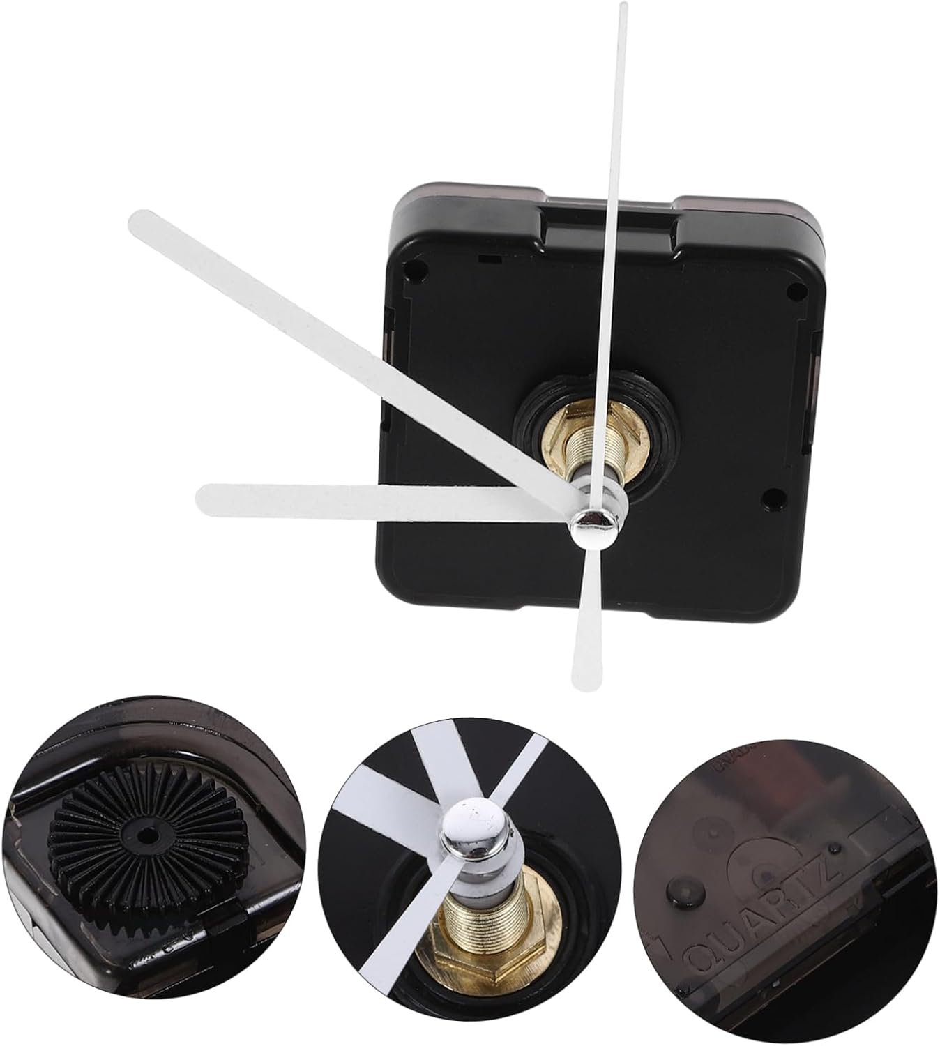 Replaceable Plastic Clock Hand Mechanism for Wall Clocks
