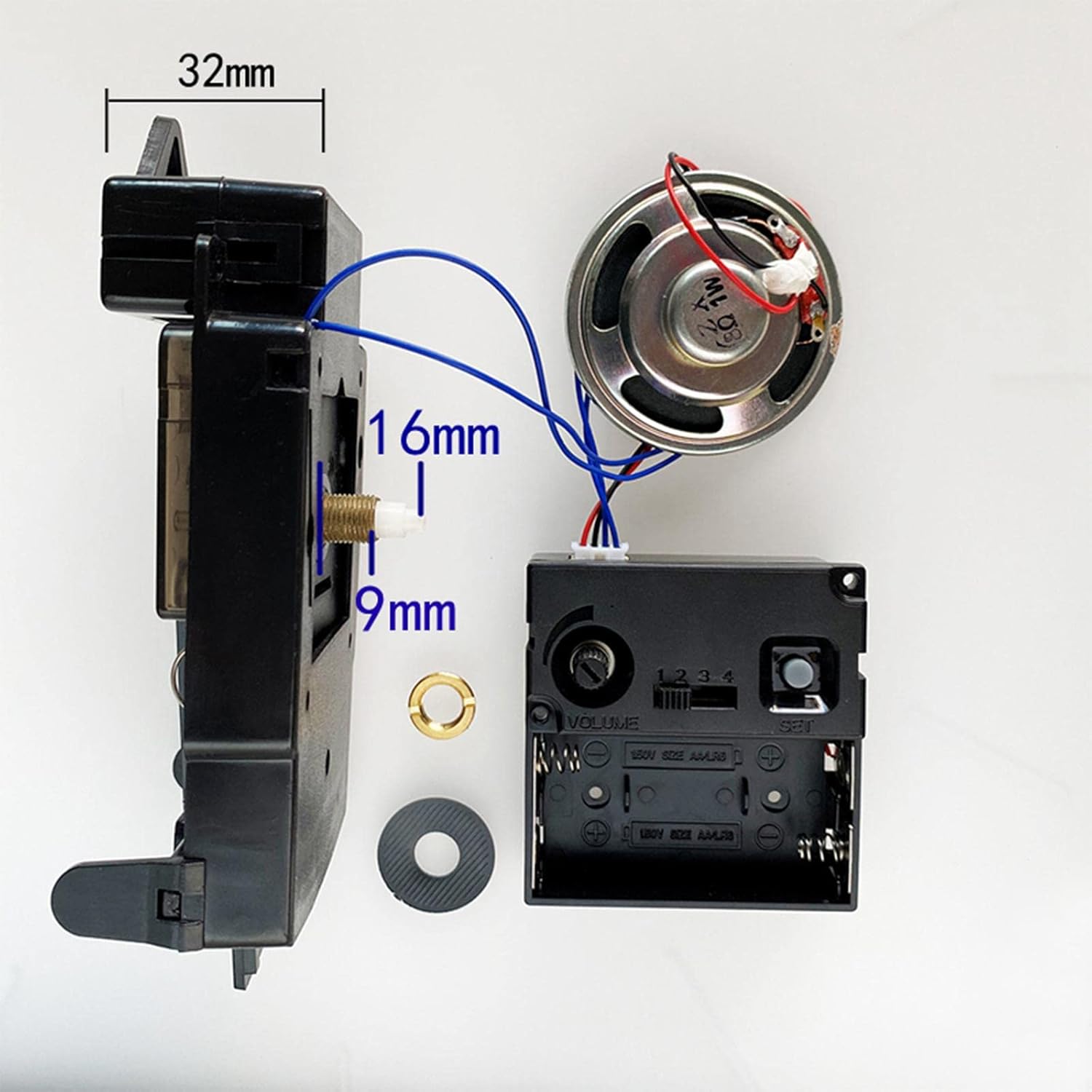Complete Pendulum Clock Movement Repair Kit for DIY