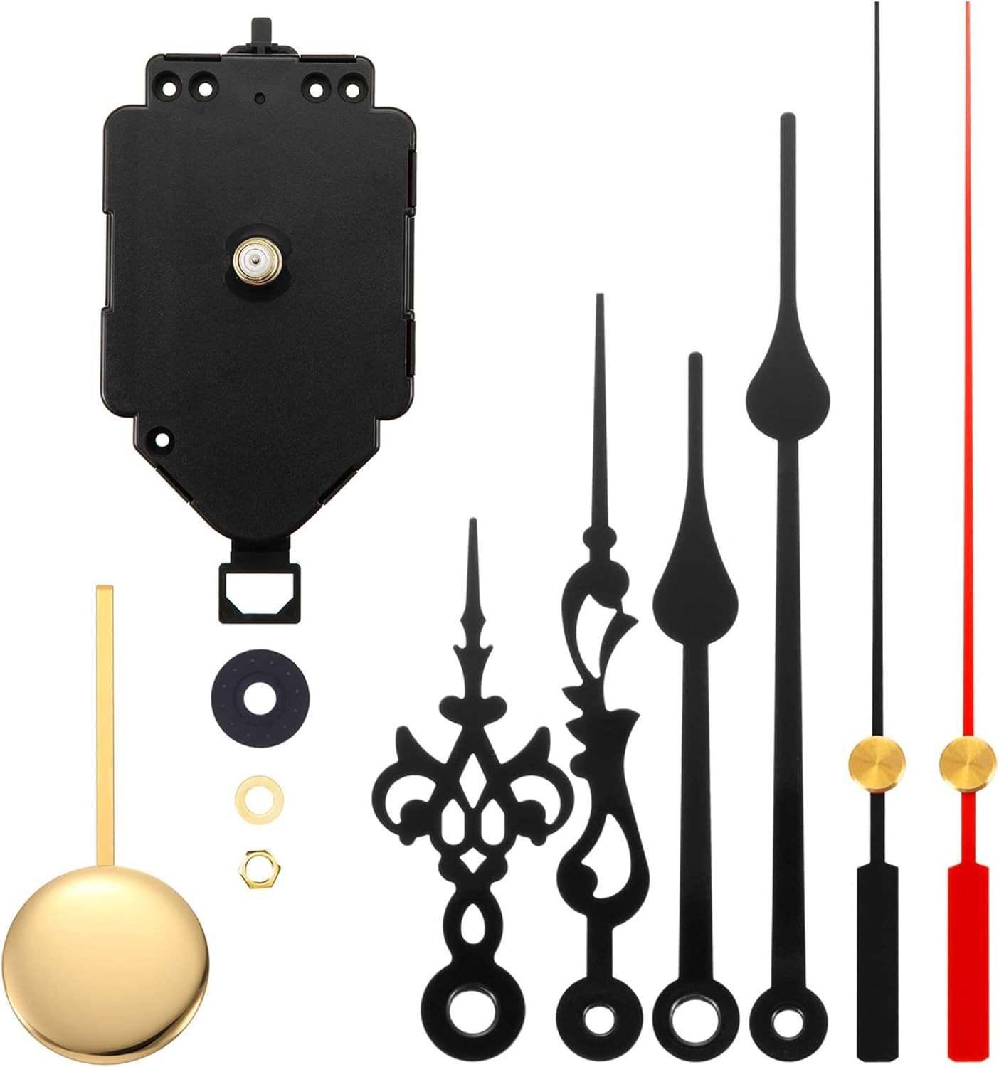 Quartz Pendulum Clock Movement Mechanism for DIY Repair