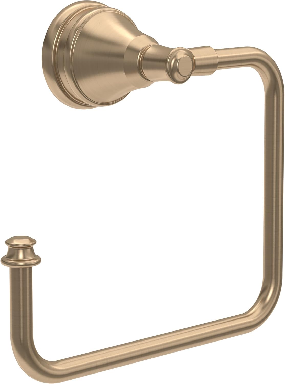 Delta Mylan Hand Towel Holder Wall-Mounted 1-Pack Champagne Bronze