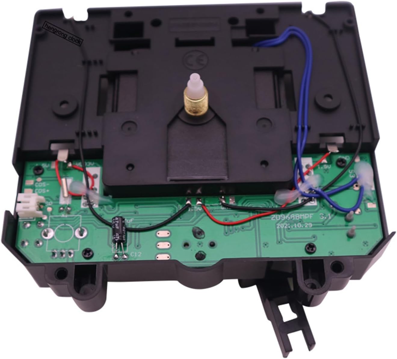 CVZQTESimple 300g Plastic Music Box Clock Movement