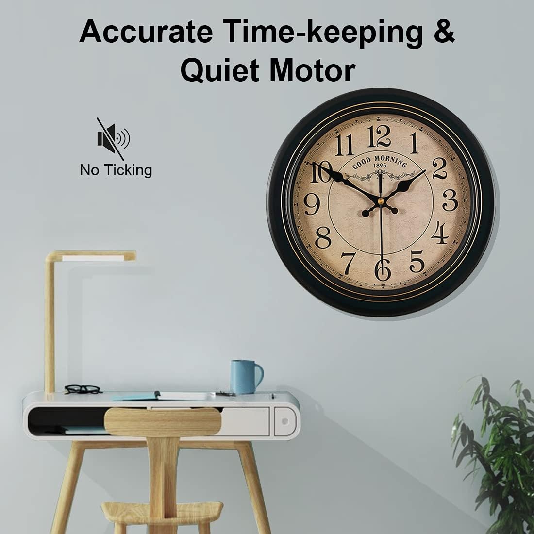 Clock Mechanism Kit with 8 Hand Set