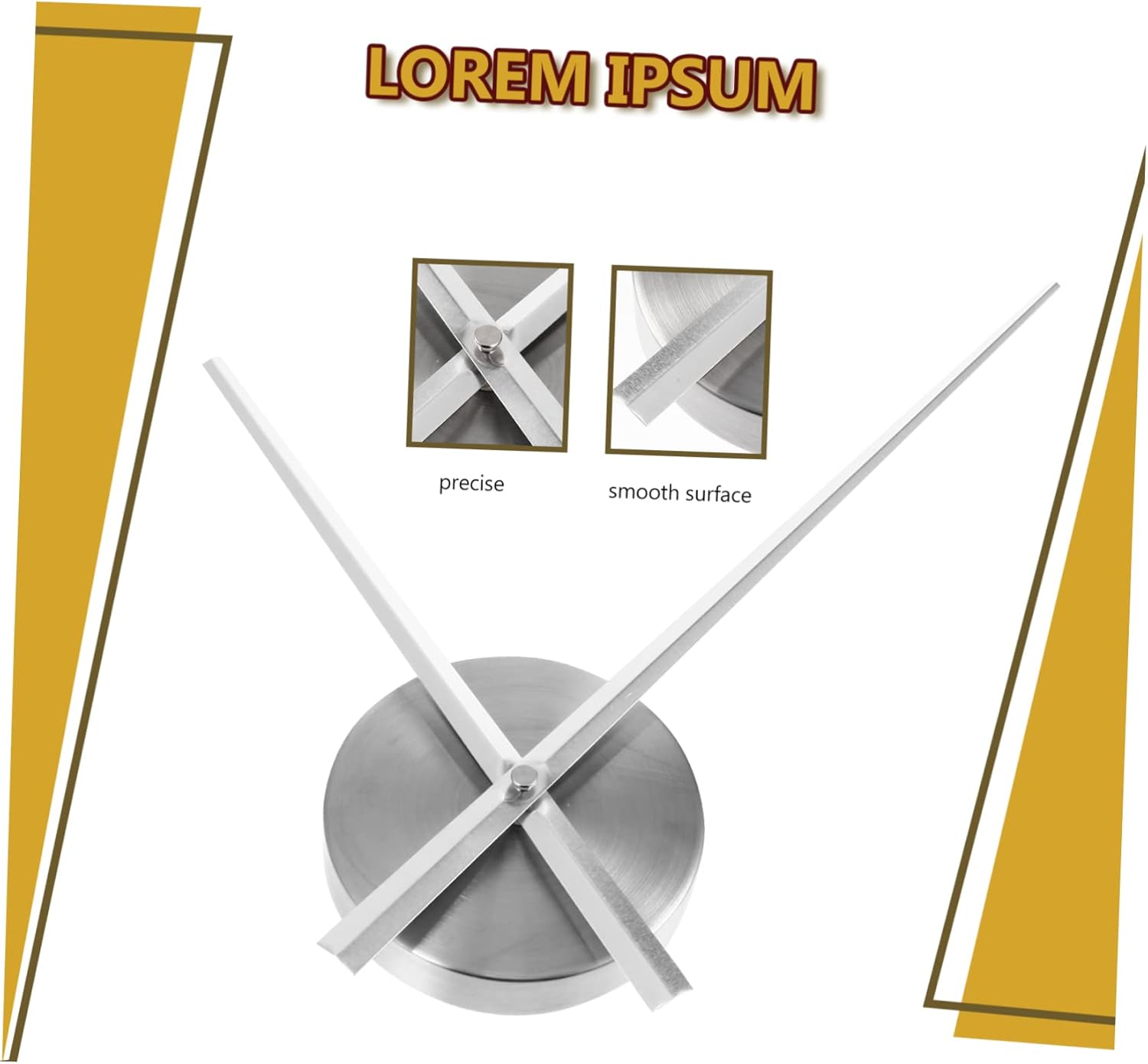 10cm Oversized Wall Clock Kit with Parts