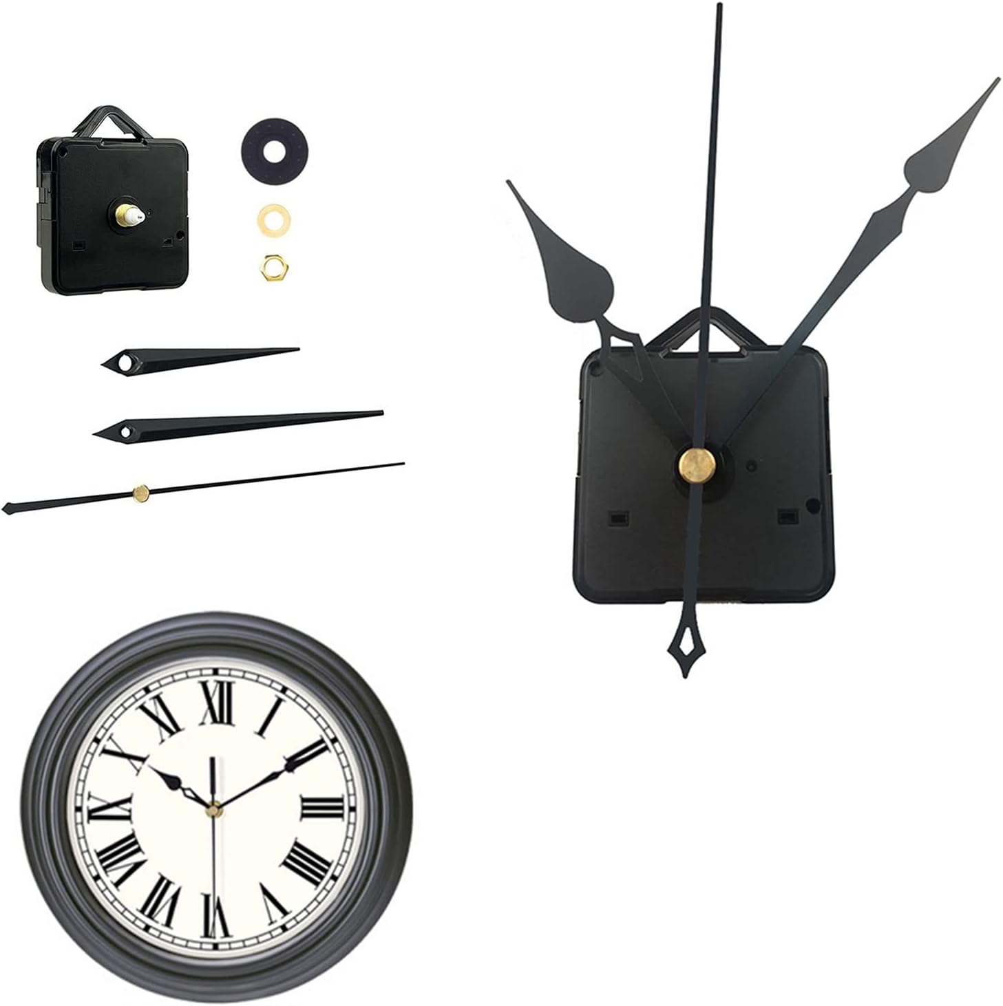 13mm Shaft Quartz Clock Motor Kit