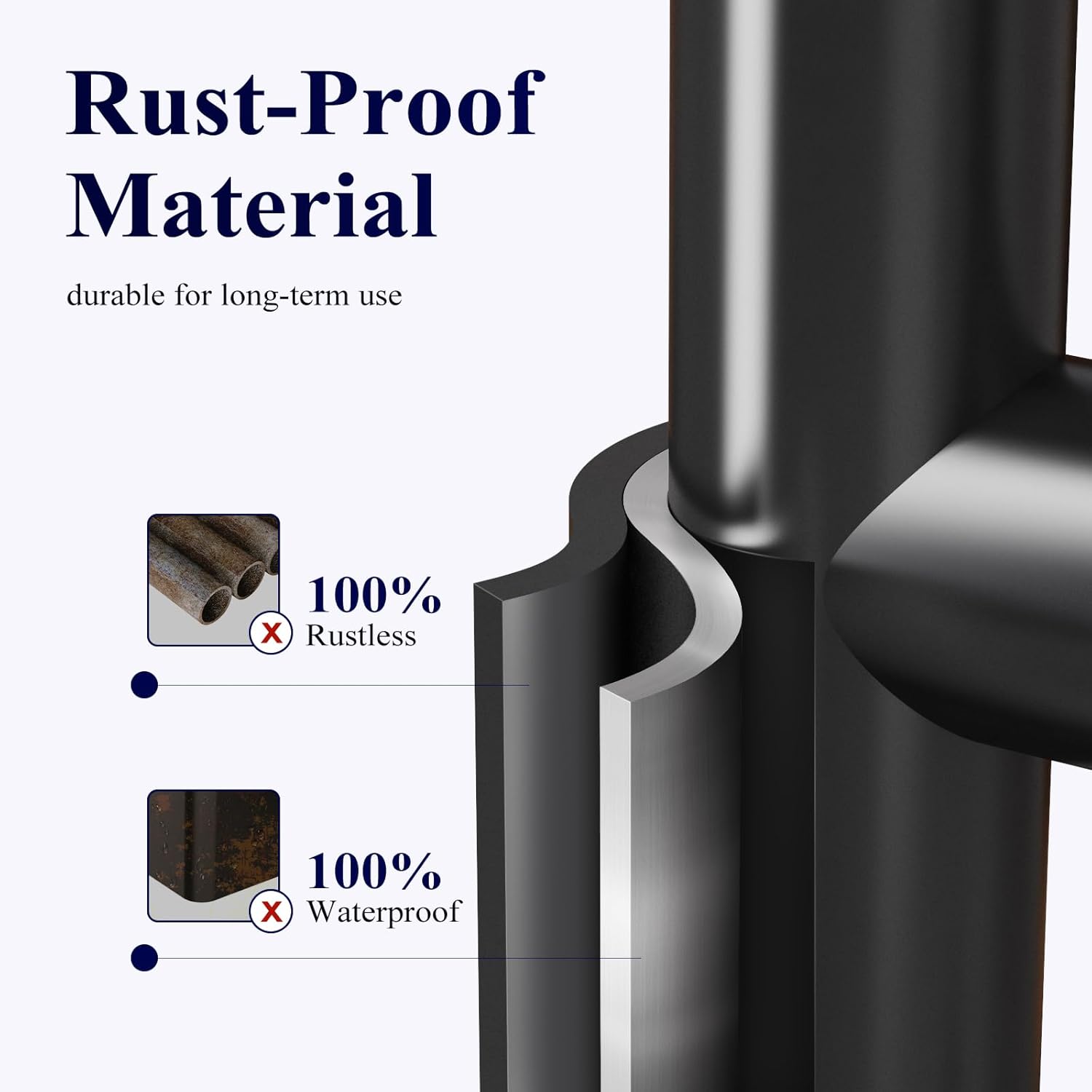 Kitsure Toilet Paper Holder Stand