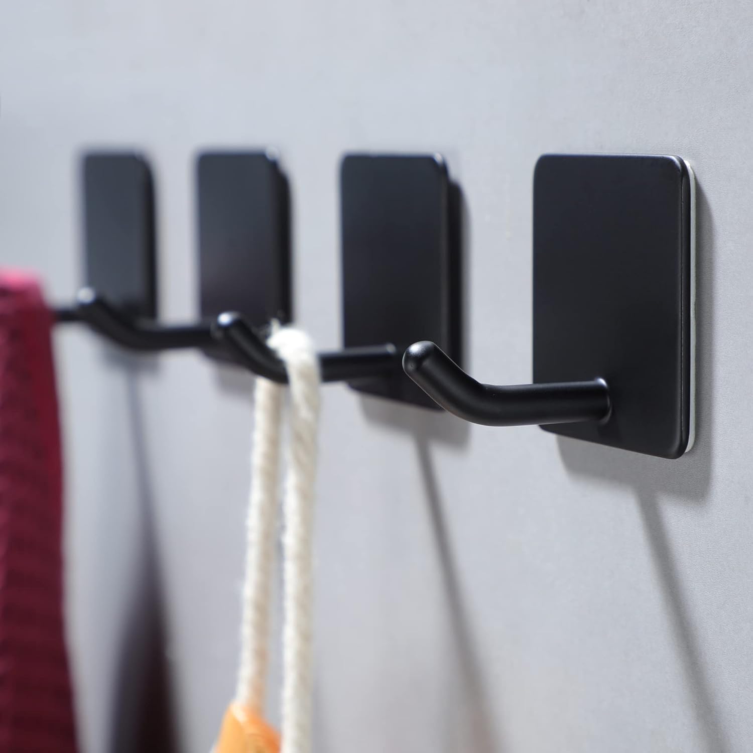 4-Piece Essential Towel Hook Set