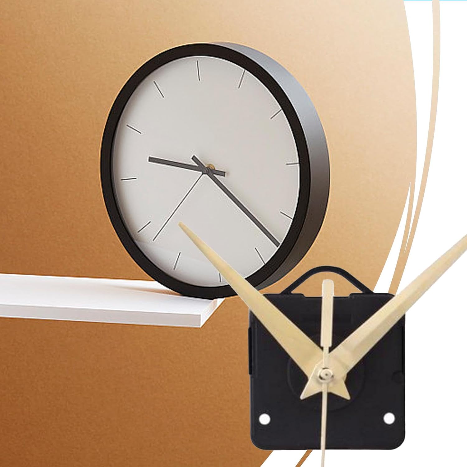 Elegantly Designed Accurate and Durable Wall Clock Mechanism Set