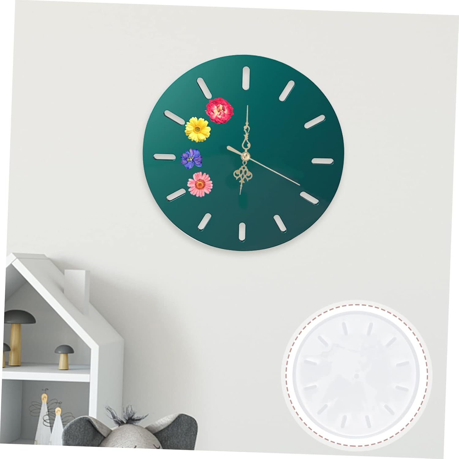Crafty Clock Creations DIY Silicone Mold Kit for clock faces