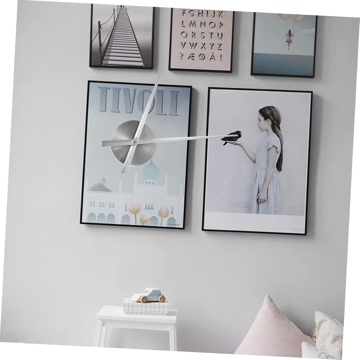 10cm Oversized Wall Clock Kit with Parts