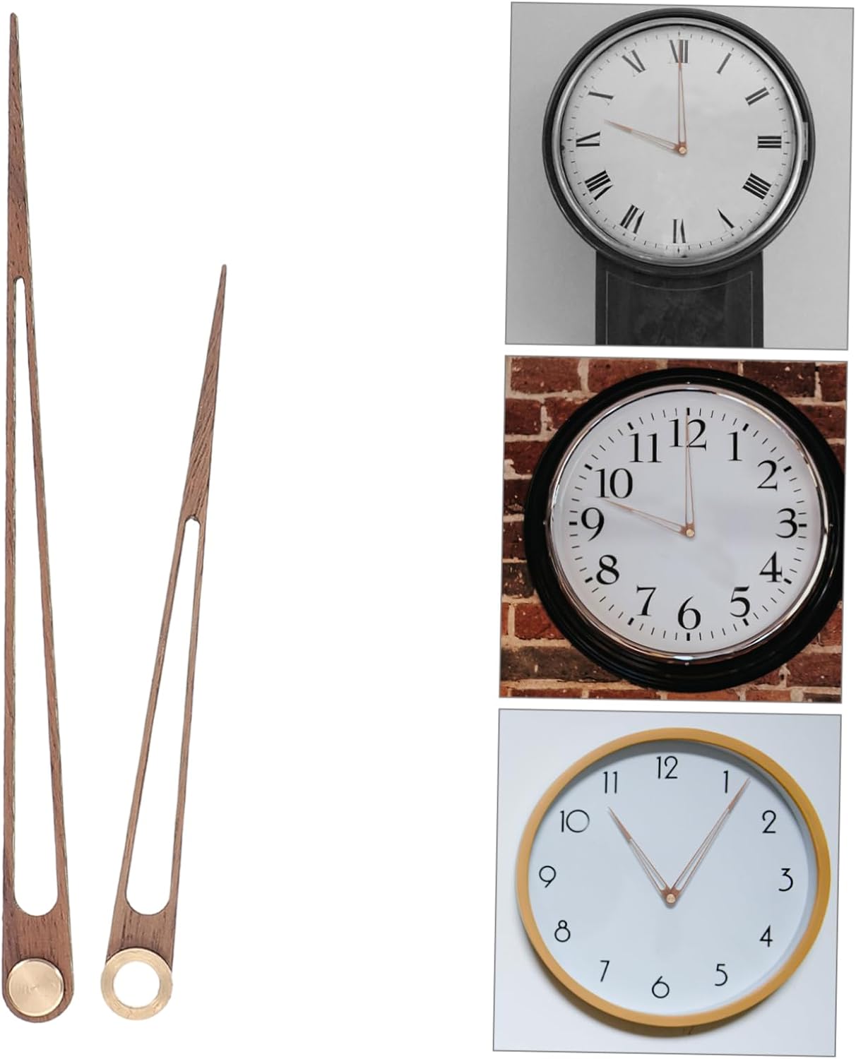 5 Sets Long Shaft Clock Movement Hands Kit