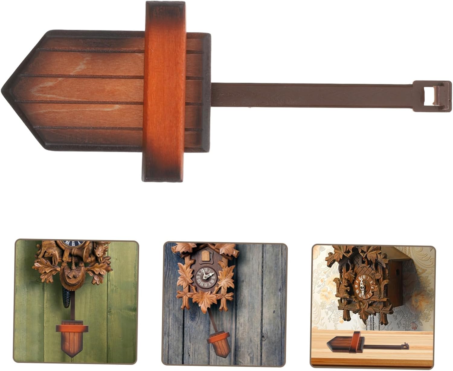 Homoyoyo Pendulum Replacement Mechanism for Cuckoo Clocks Hand-Crafted Clock Movement Parts
