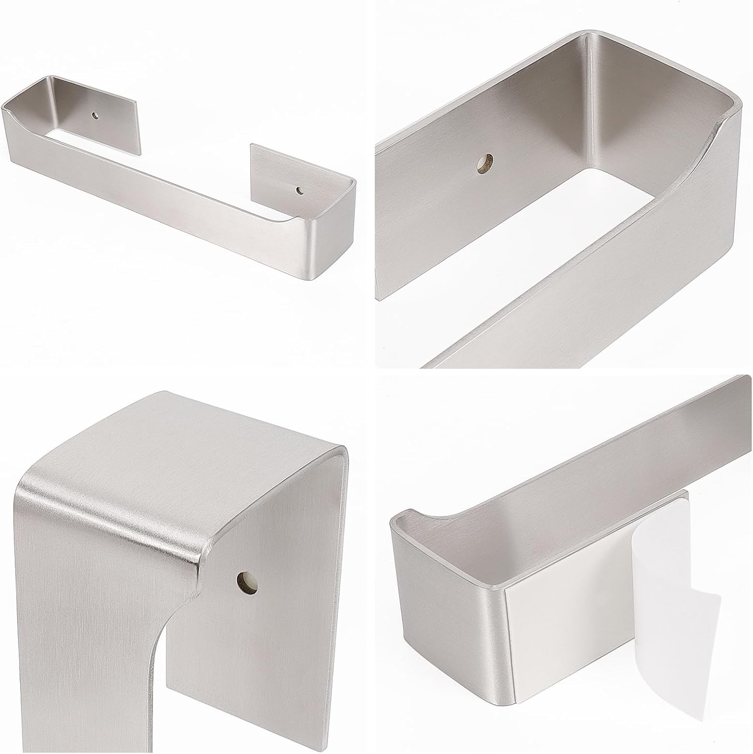 NearMoon Self-Adhesive Hand Towel Holder Rust-Resistant Towel Rack