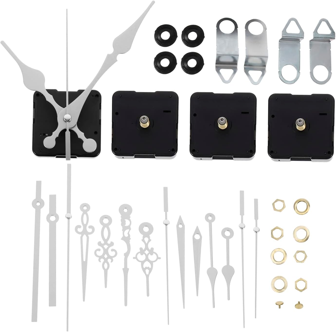 Kontonty Clock Movement Kit Precision Durability Elegance for Your Wall Clocks