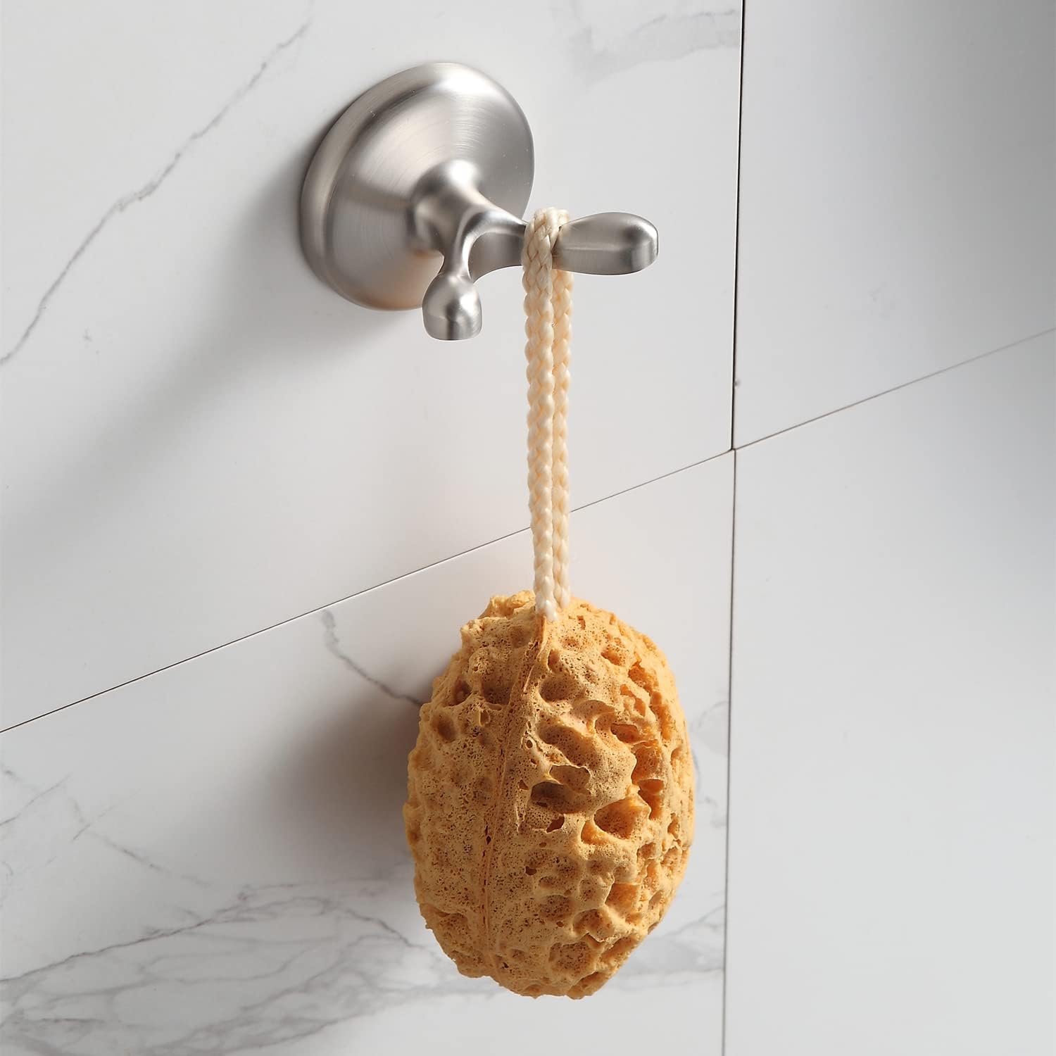 BGL 4-Piece Bathroom Set Adjustable Towel Bar Wall-Mounted Design