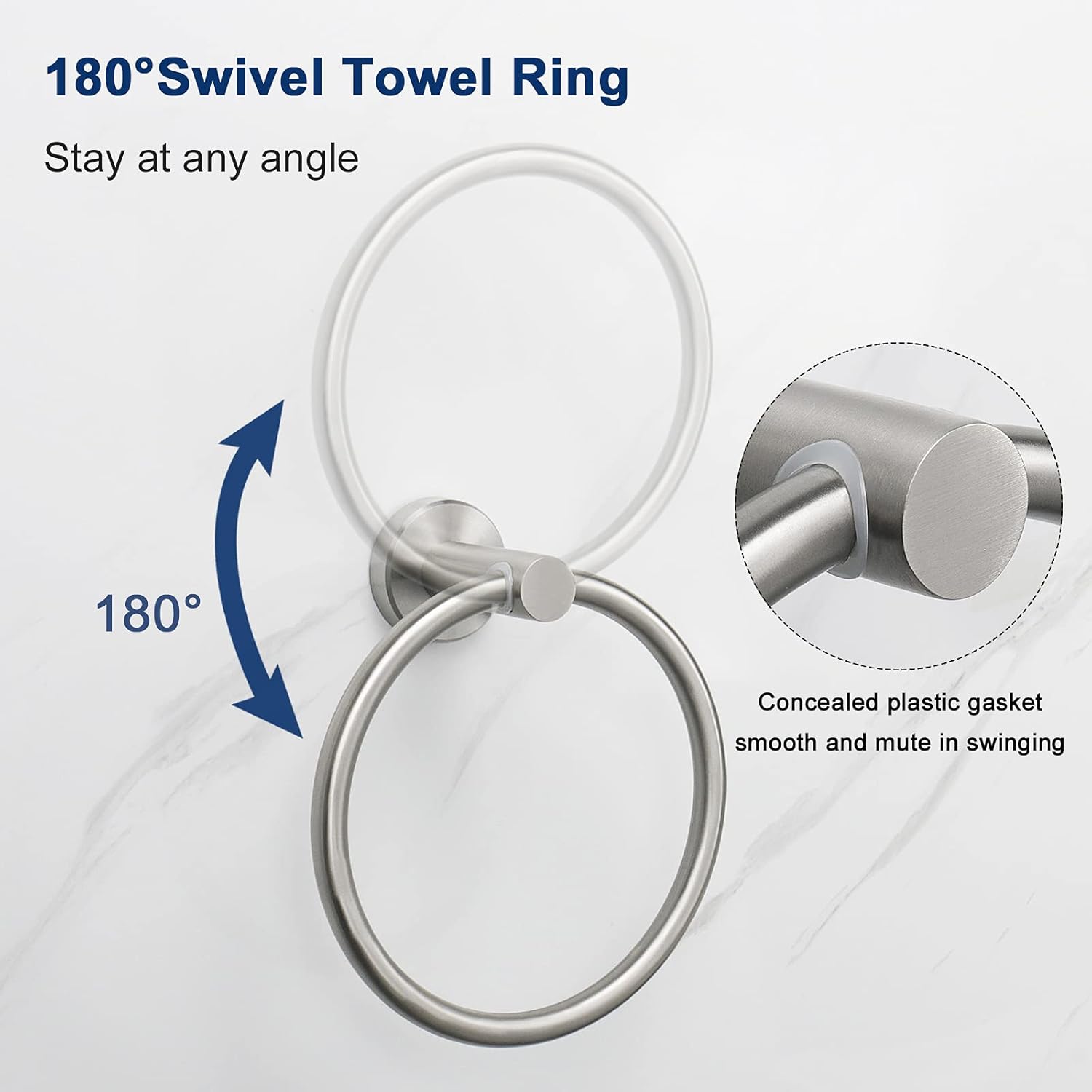 NearMoon Stainless Steel Towel Hanger