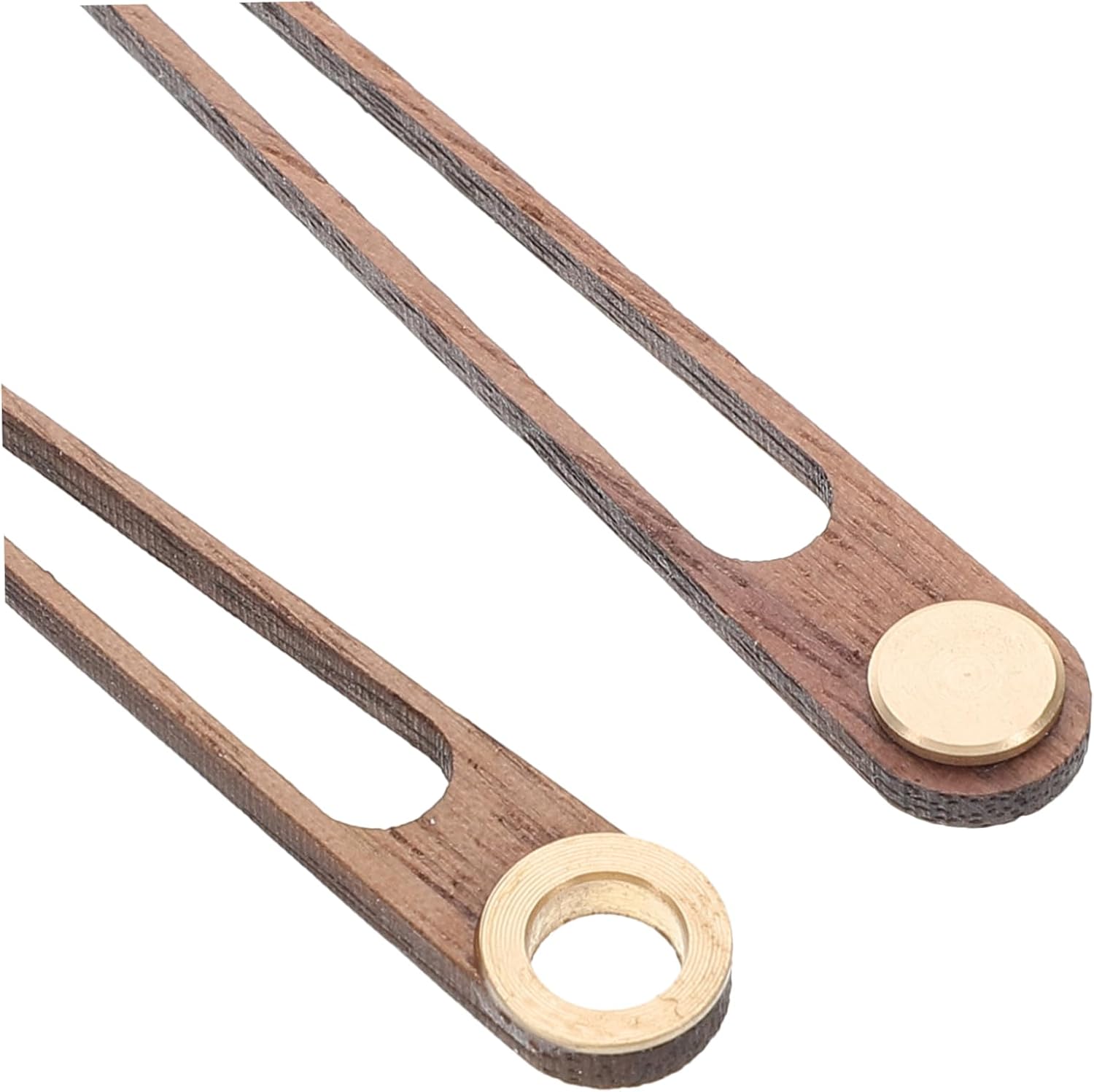 12-Inch Walnut Clock Hands Set for Repair