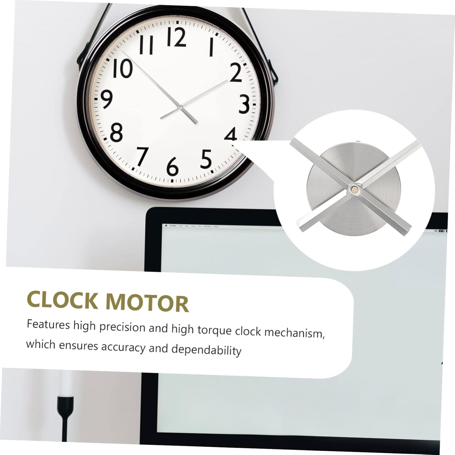 Professional Clock Motor Kit 1 Set with LED Lights