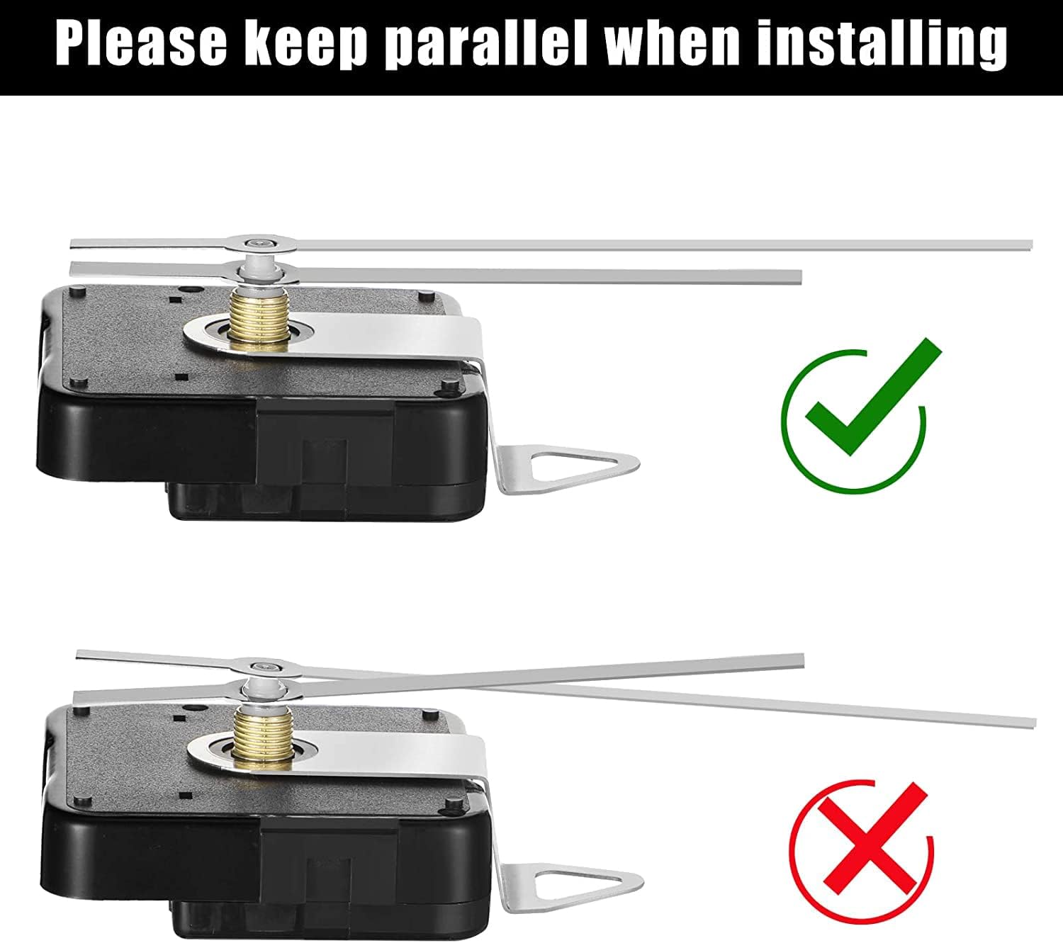 Clock Movement Parts Set