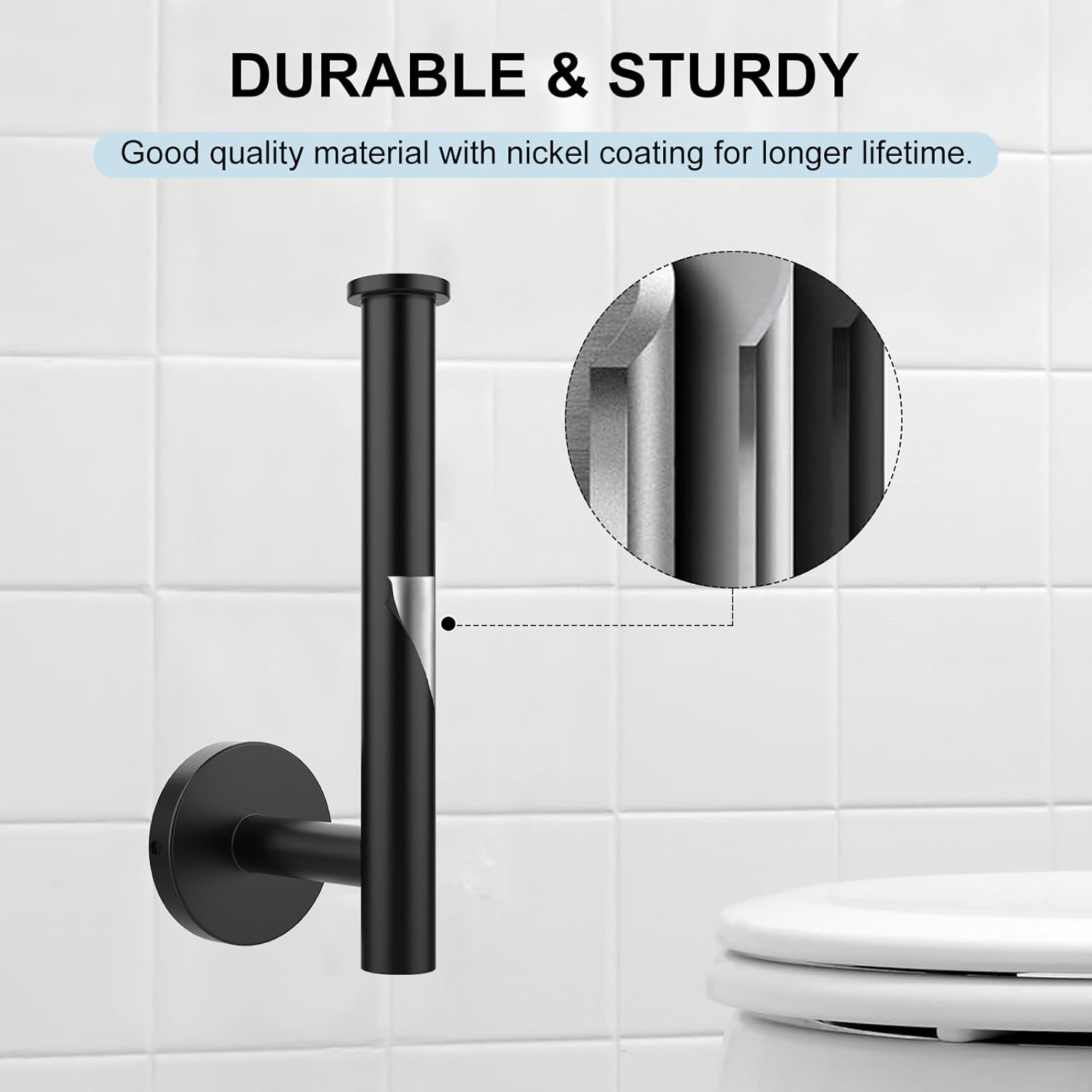 SetSail Elevate Your Bathroom with Premium 304 Stainless Steel Holder Set