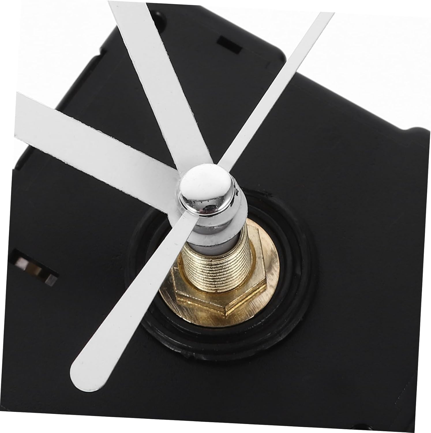 TOBBOMEY Clock Hands Replacement for DIY Wall Clock Mute Plastic Mechanism Kit