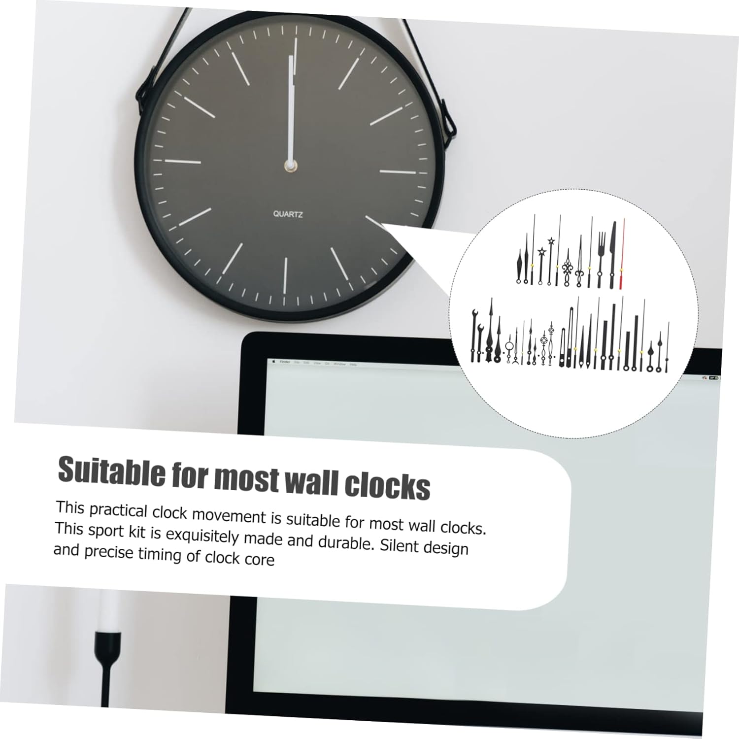 Stylish Quartz Clock Hands Sets