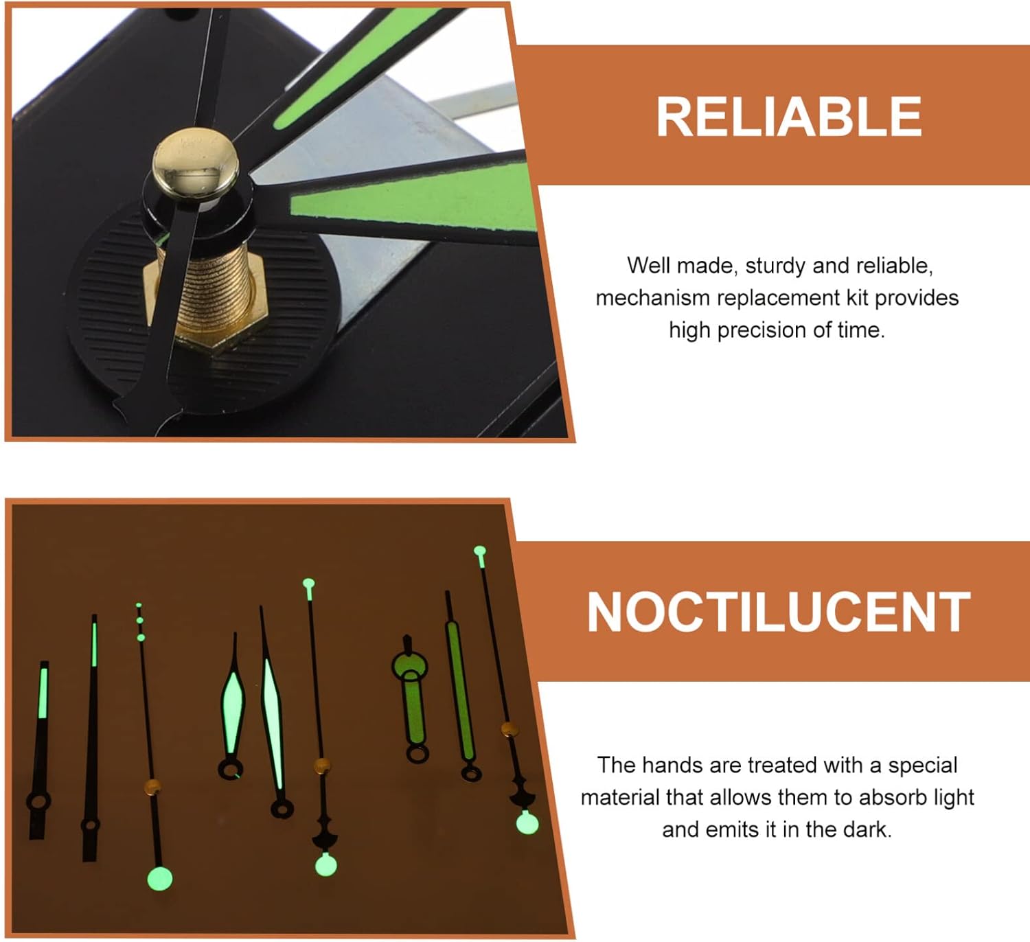 Angoily Quartz DIY Wall Clock Movement Kit