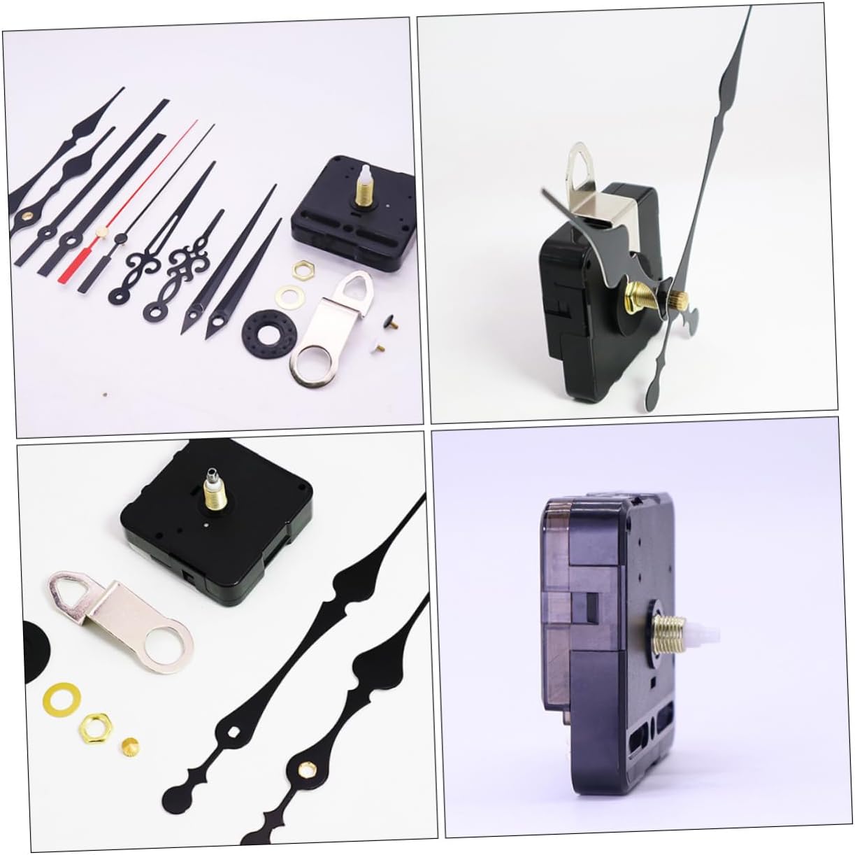 Elegant Precision Clock Kit for DIY and Home Decor