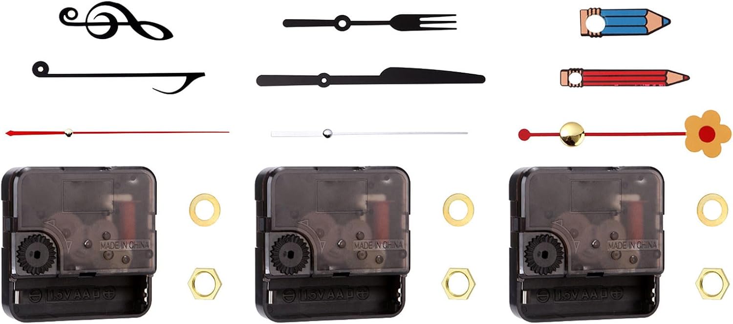 Long Shaft Clock Movement Set