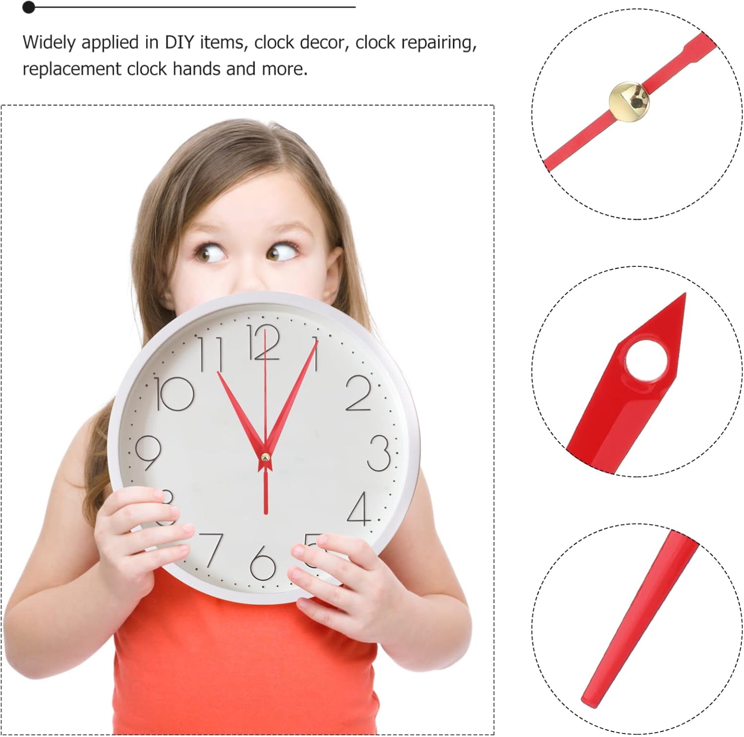 VILLCASE Digital Wall Clock Hands Set