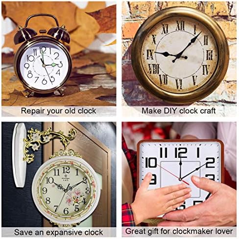 EMOON 2-Pack Clock Movement Kit for Repair Customization