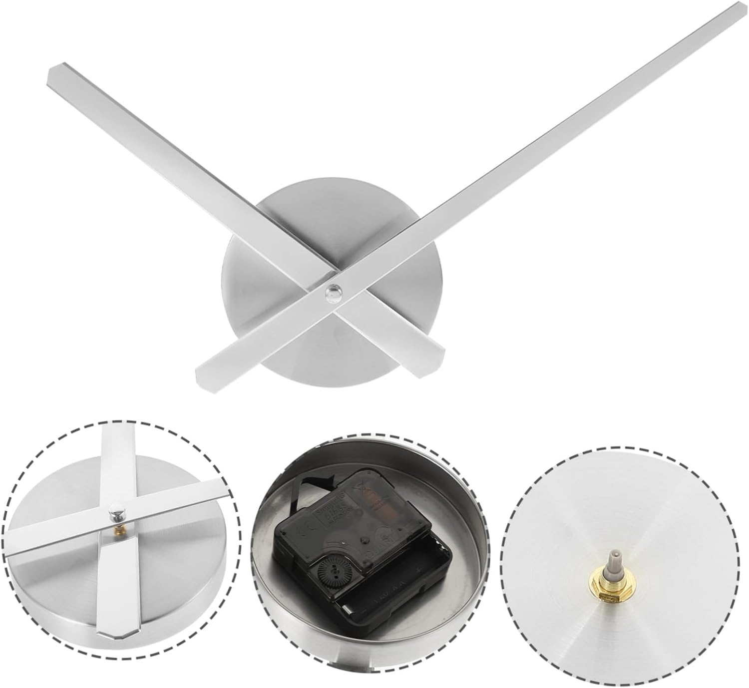 Cabilock DIY Wall Clock Movement Easy to Install Precision Mechanism