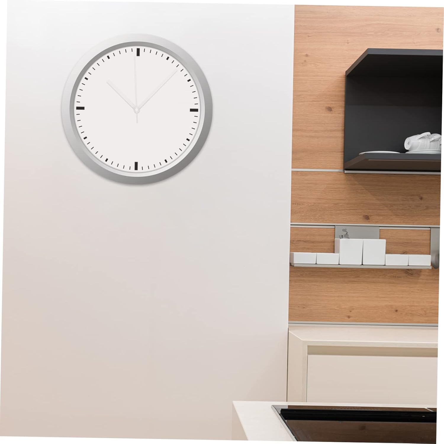 HOMSFOU4-Piece Wall Clock Mechanism Kit Blue