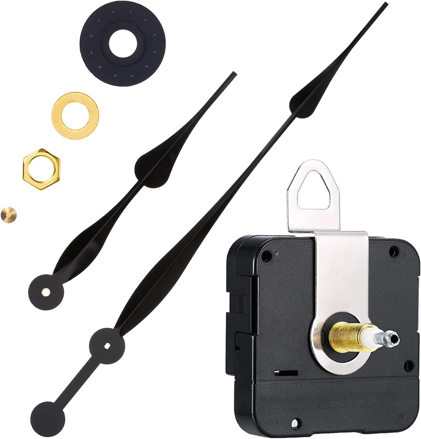 Generic 12-Inch Wall Clock Movement Easy-to-Use Replacement Part