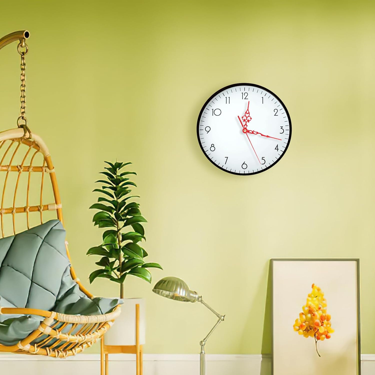 Simple Wall Clock Mechanism Kit for No Battery Quiet Home Use