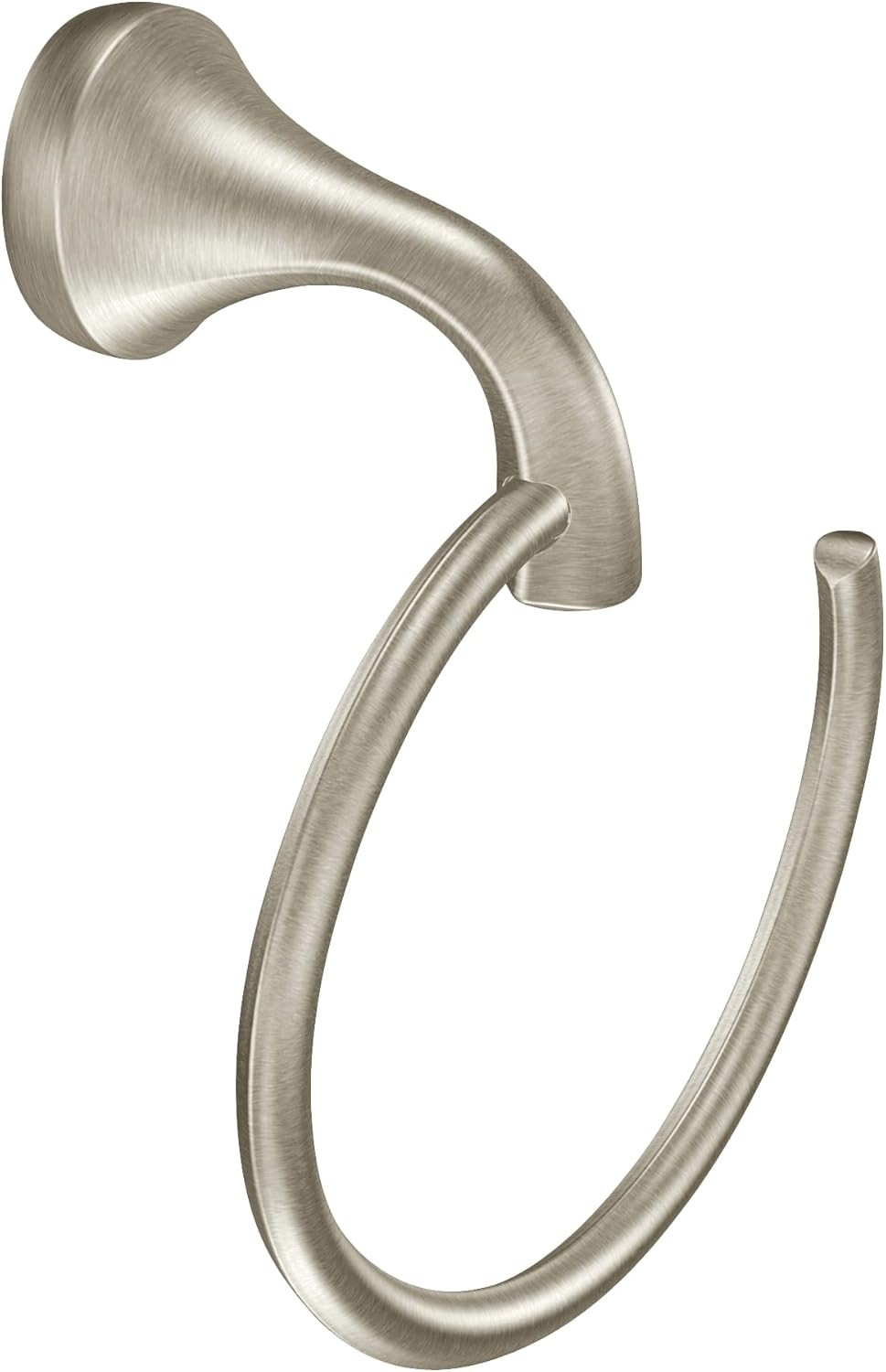 Moew Eva Open Towel Holder Brushed Nickel