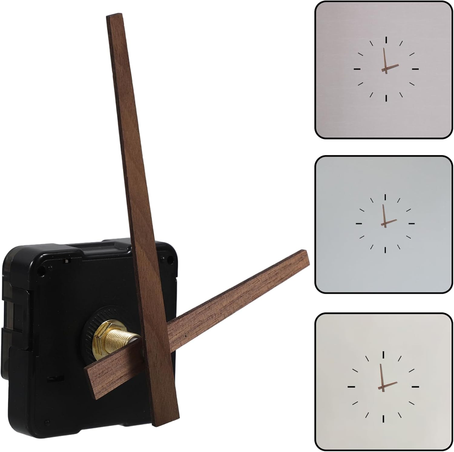 Precision Wood vs Metal Clock Parts Kit