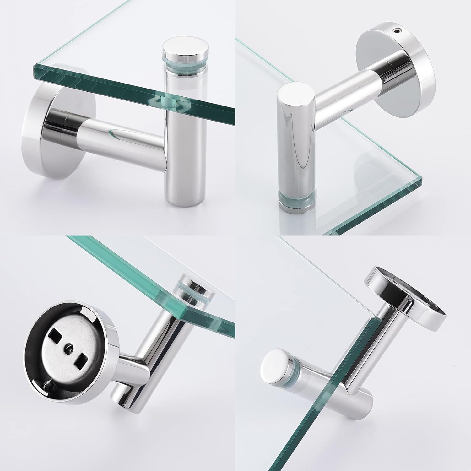 KES Premium Tempered Glass Shelf for Bathroom