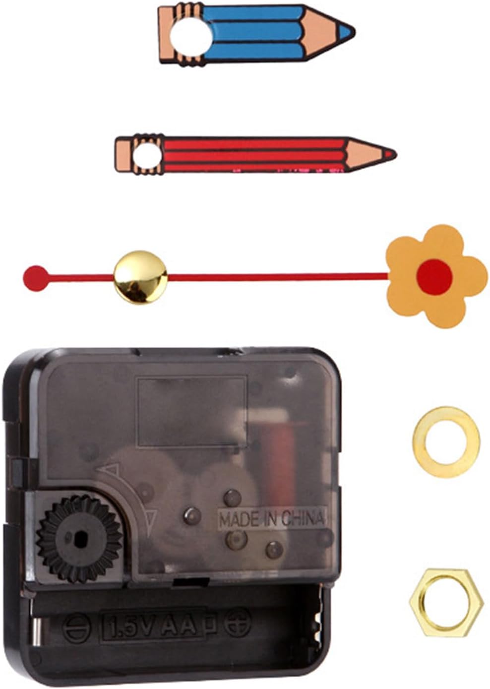 Long Shaft Clock Movement Set