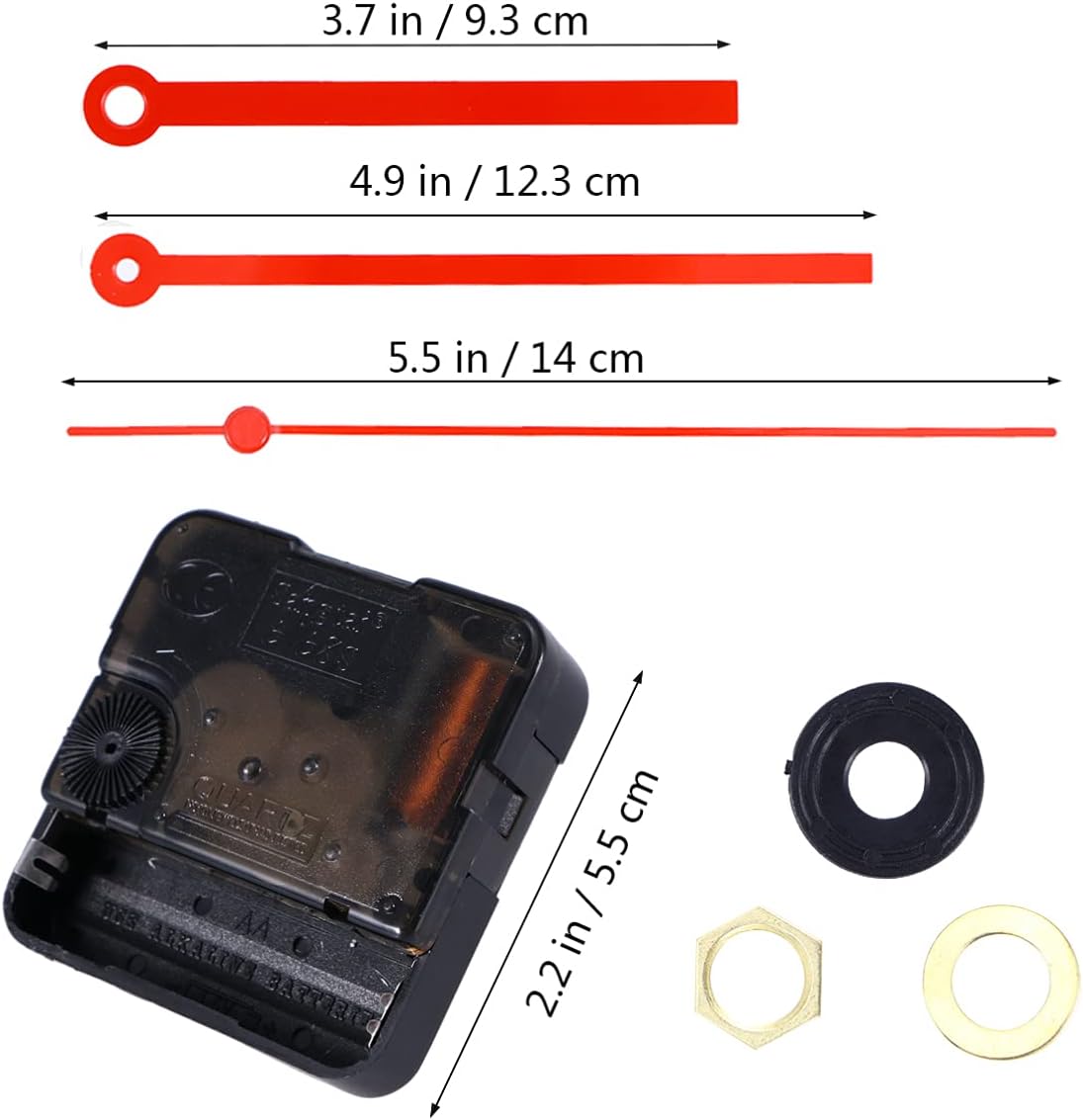 Durable Replacement Clock Mechanism Kit or Clock Mechanism for Creative Projects