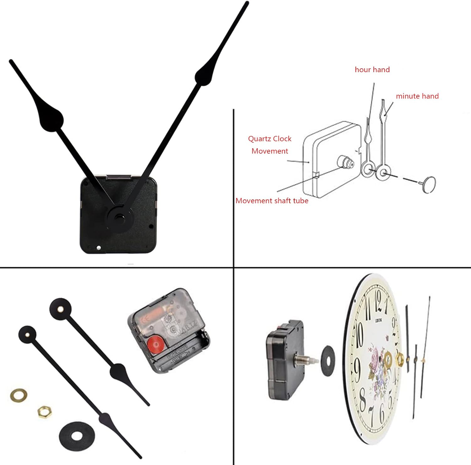 Accurate 12888 Movement Replacement for Wall Clocks