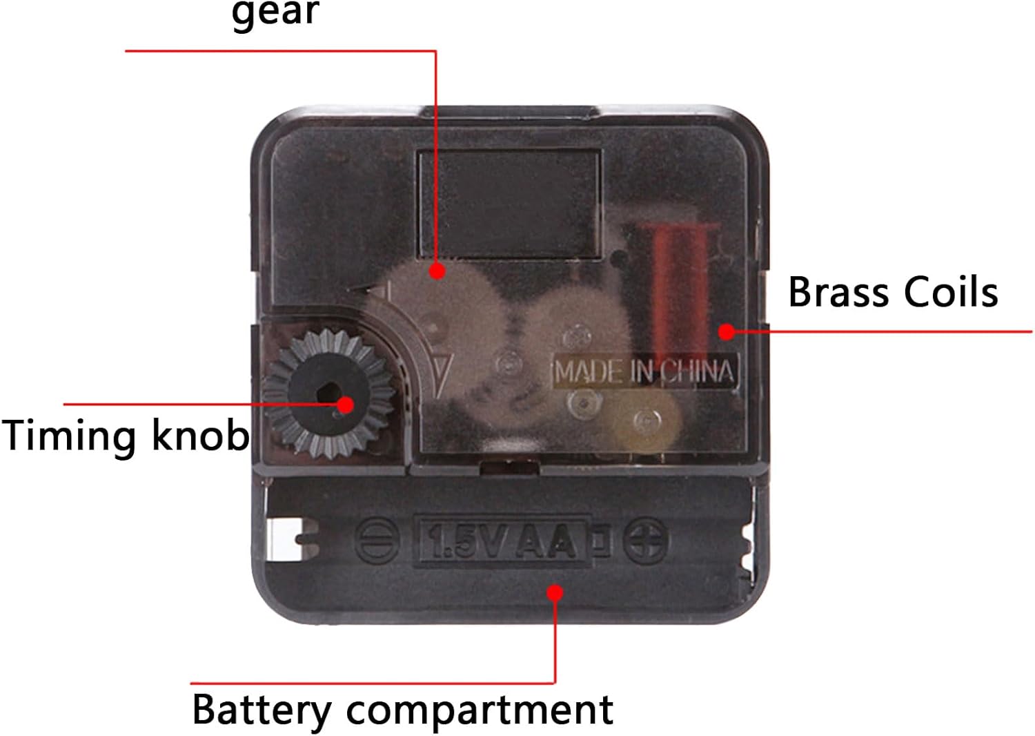 Precision Clock Mechanism Replacement Kit for accuracy style