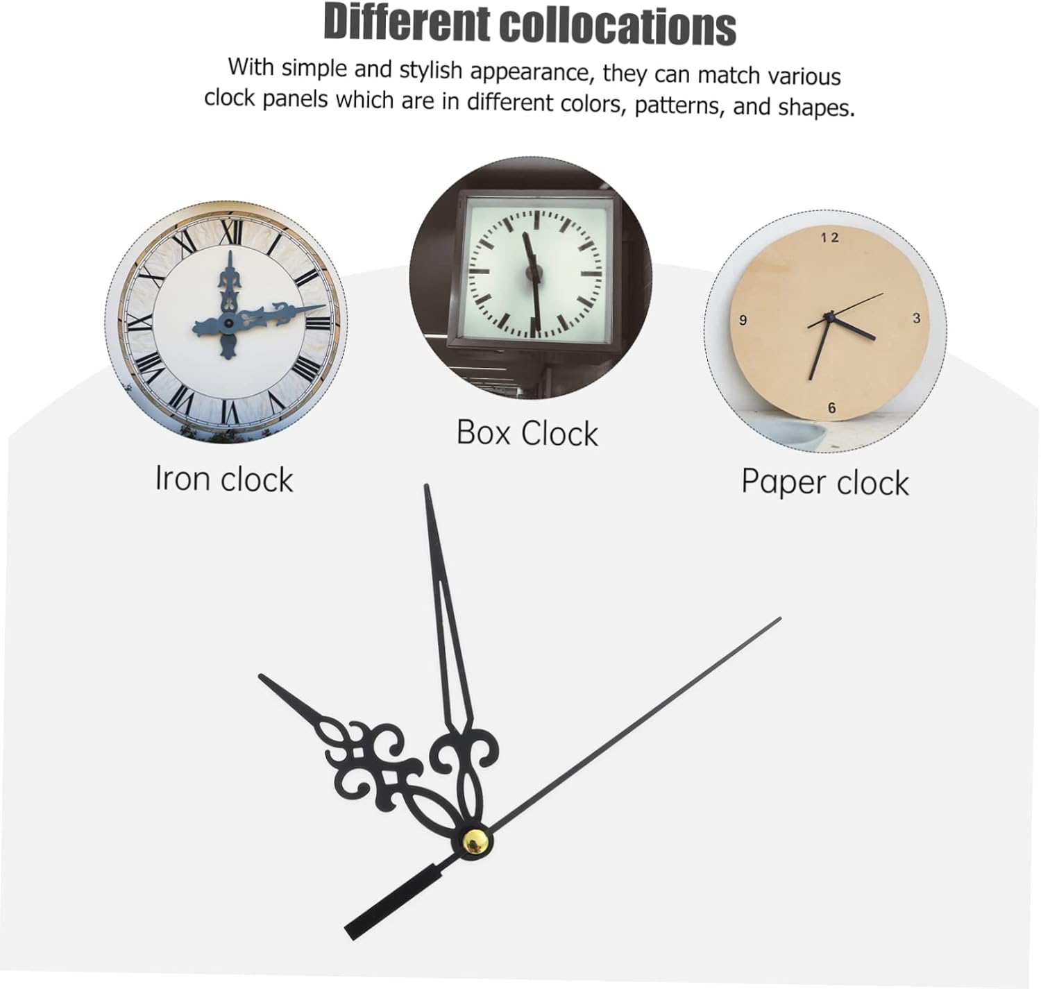 Stylish Quartz Clock Hands Sets