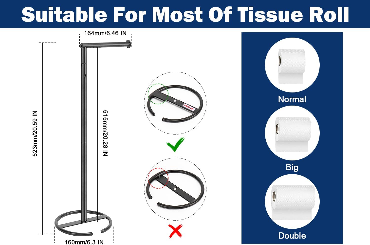 NearMoon Modern Tissue Holder