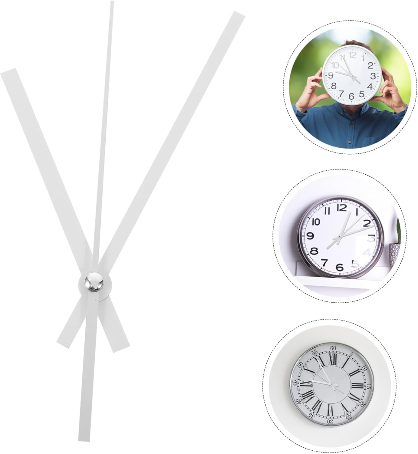 Sturdy Decorative Clock Hands for DIY and More