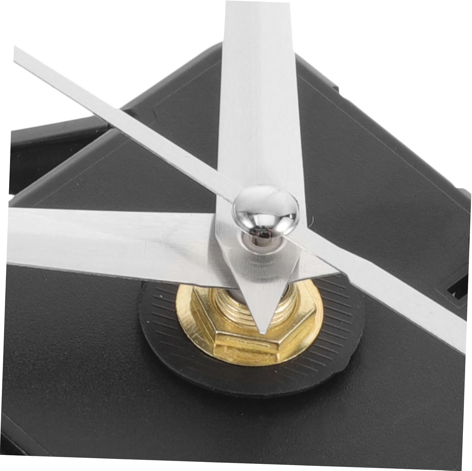 Homoyoyo Wall Clock Movement Kit 3-Hand Replacement with Silver Precise